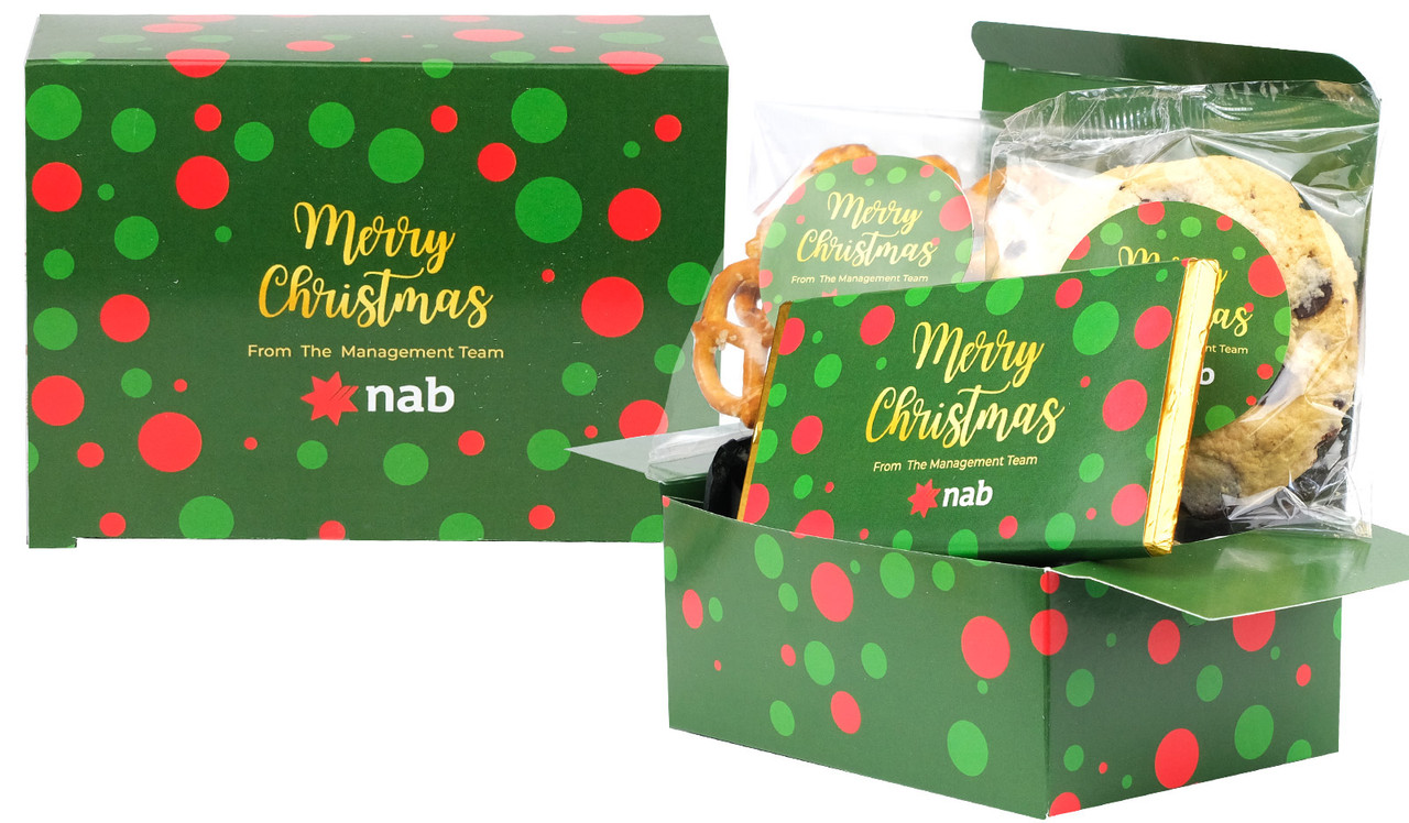 Alternate green design option for 3-Piece Gift Box