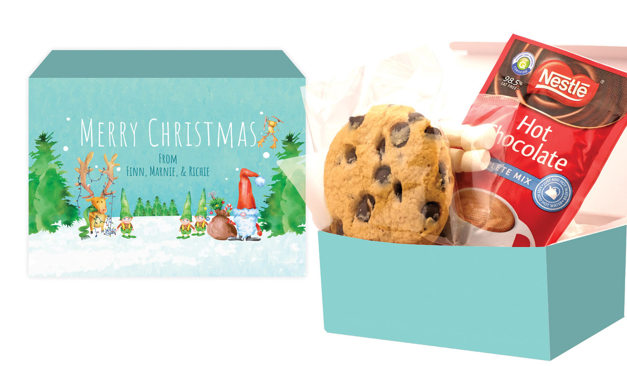 A Watercolour Christmas Hot Chocolate Kit