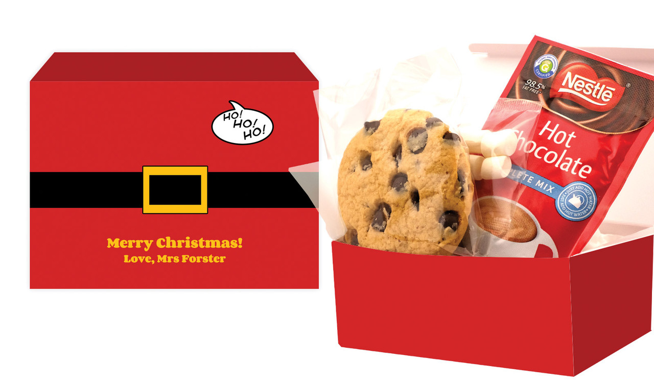 Santa Belt Christmas Hot Chocolate Kit