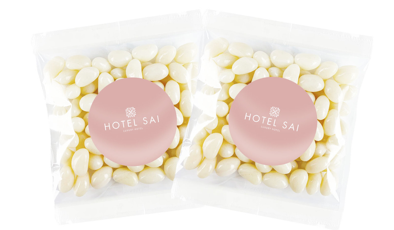 Blush Background Hospitality Branded Lolly Bag
