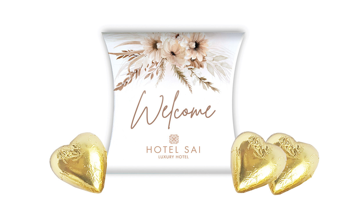 Boho Hospitality Branded Pillow Boxes