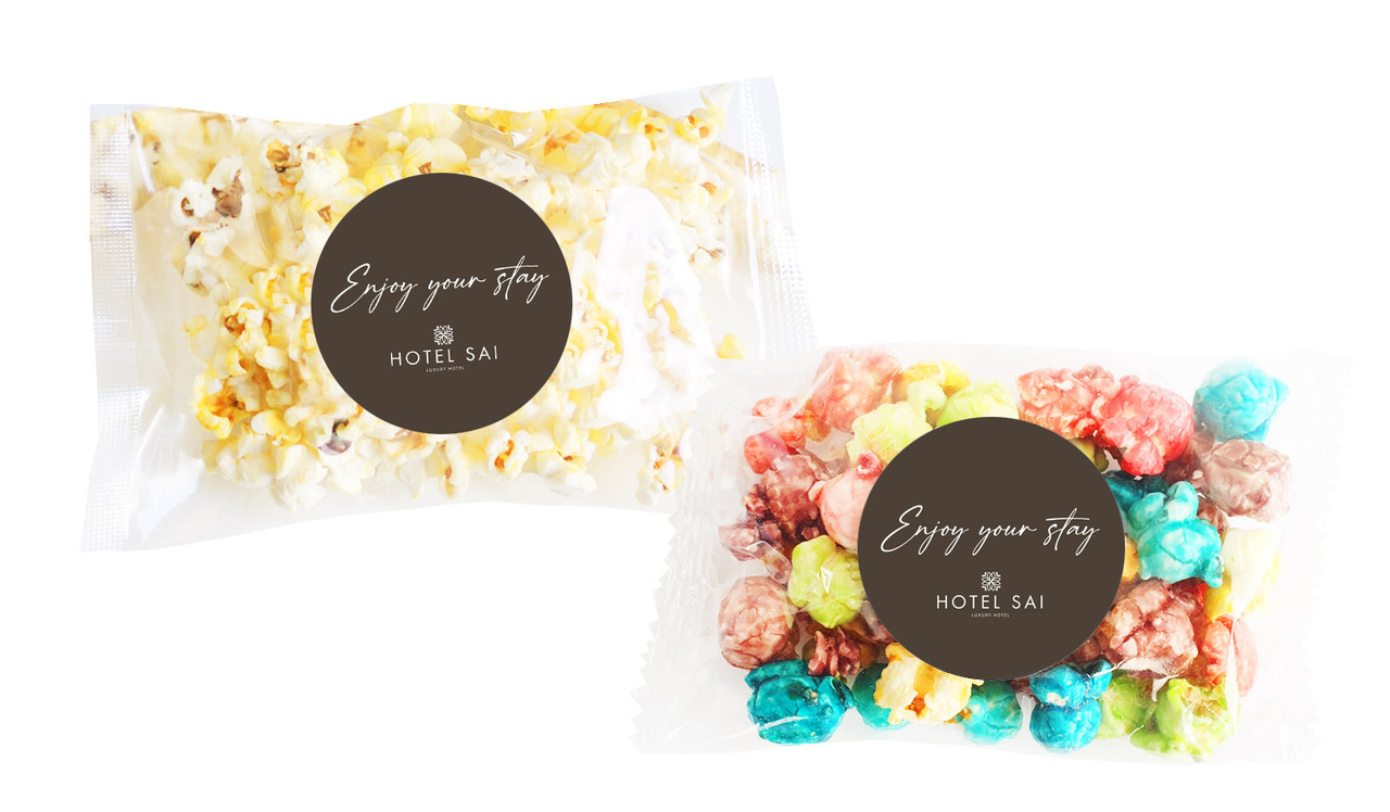 Chocolat Hospitality Branded Popcorn Bag