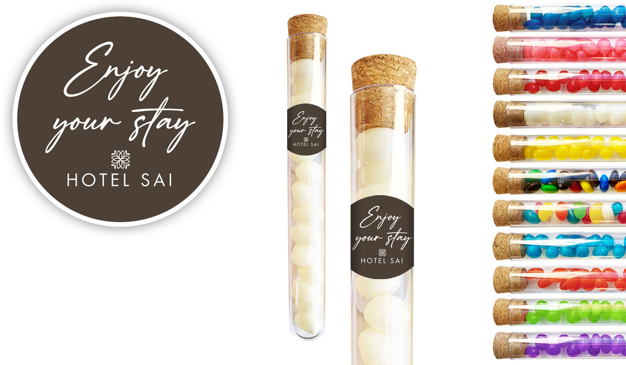 Chocolat Hospitality Branded Test Tubes