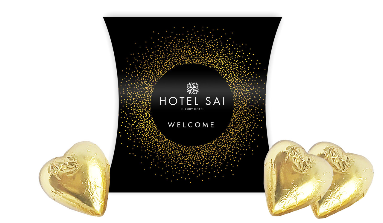 Confetti Centric Hospitality Branded Pillow Boxes