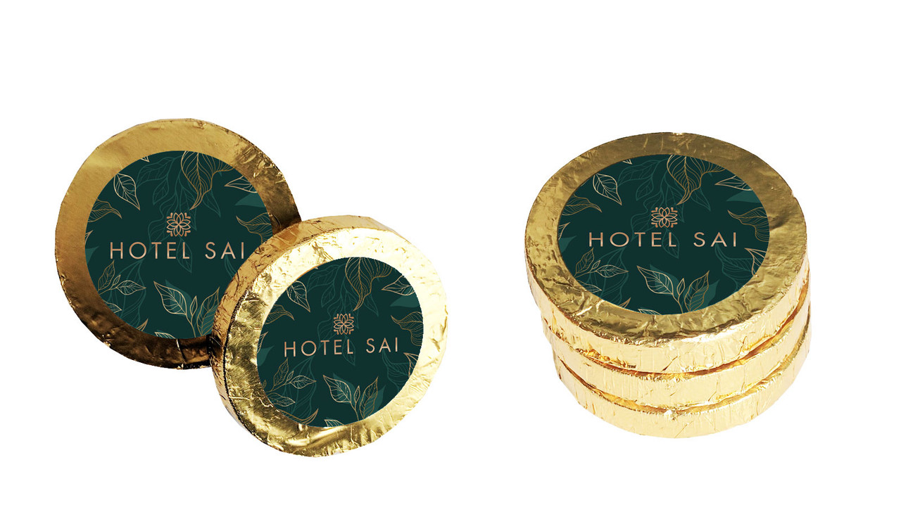 Golden Garden Hospitality Chocolate Coin