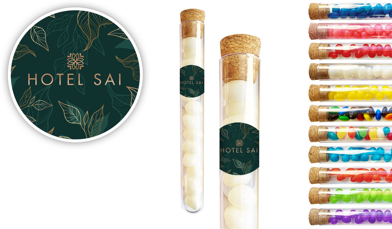 Golden Garden Hospitality Branded Test Tubes