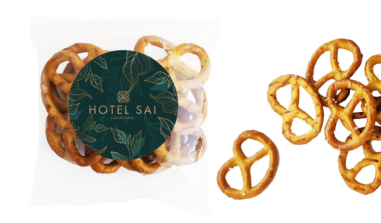 Golden Garden Hospitality Branded Bag Of Pretzels