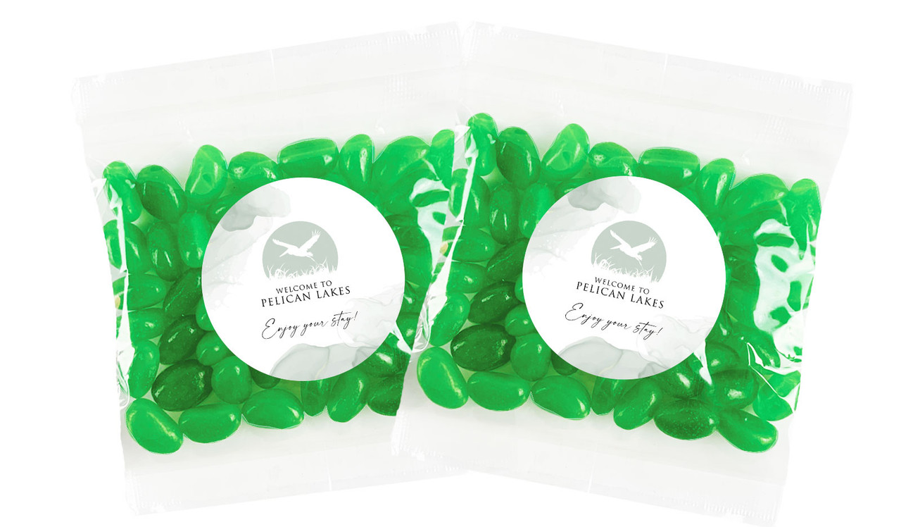 Misty Watercolour Hospitality Branded Lolly Bag