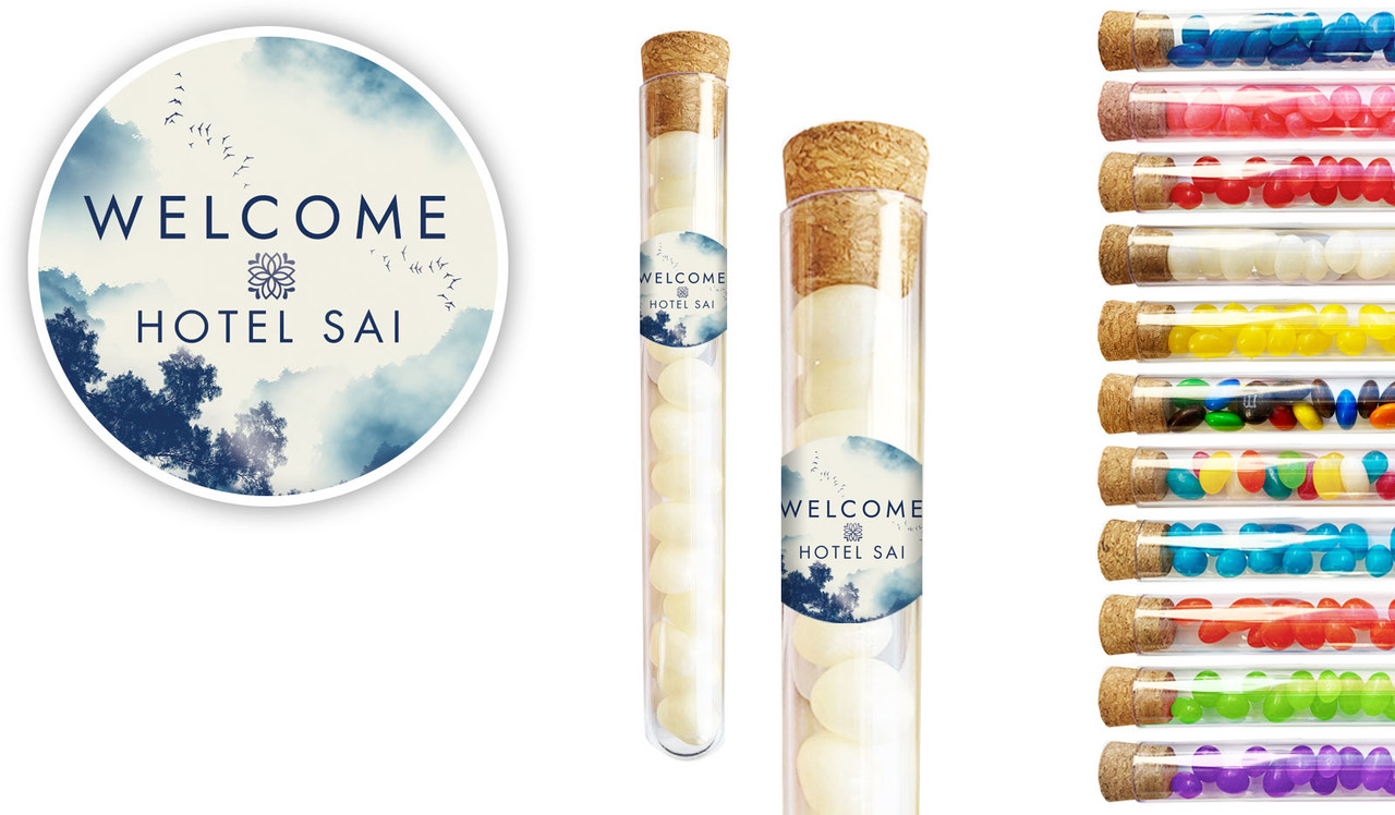 Mountain Mist Hospitality Branded Test Tubes