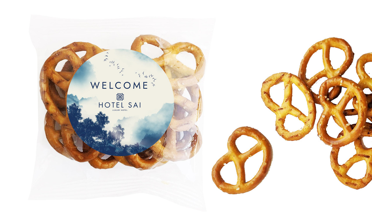 Mountain Mist Hospitality Branded Bag Of Pretzels