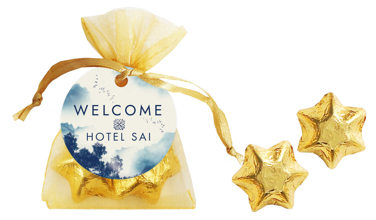 Mountain Mist Hospitality Branded Organza Bag