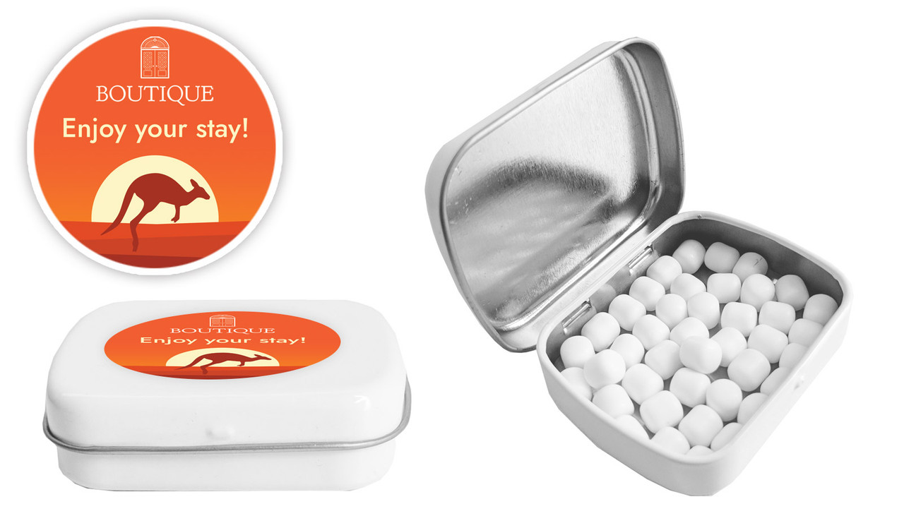 Outback Hospitality Branded Mint Tins