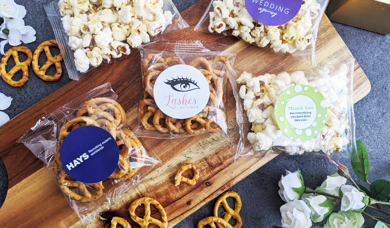 Examples of our personalised pretzels