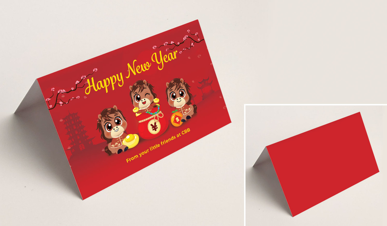 Cute Chinese New Year Place Cards With Guest Names