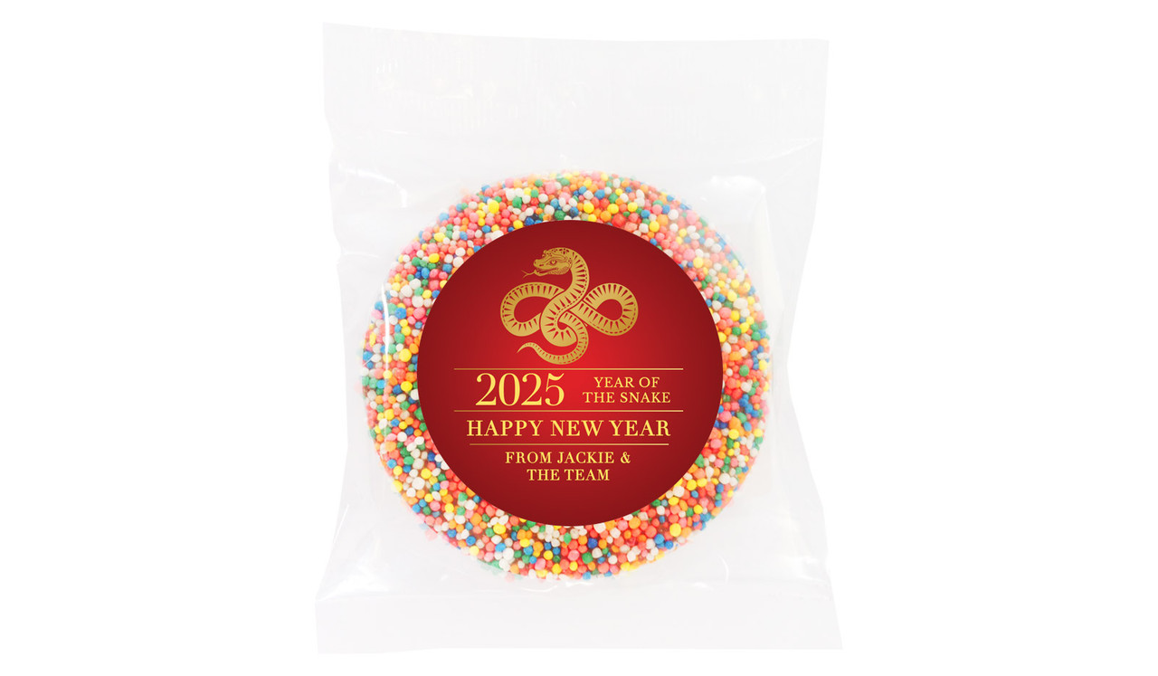 Floral Chinese New Year Personalised Giant Freckle