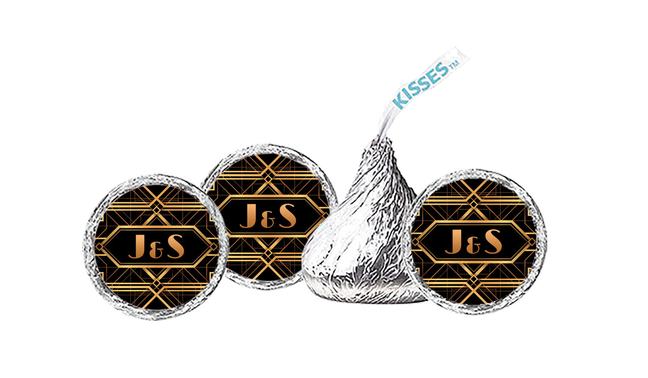 Gatsby Personalised Hersheys Kisses