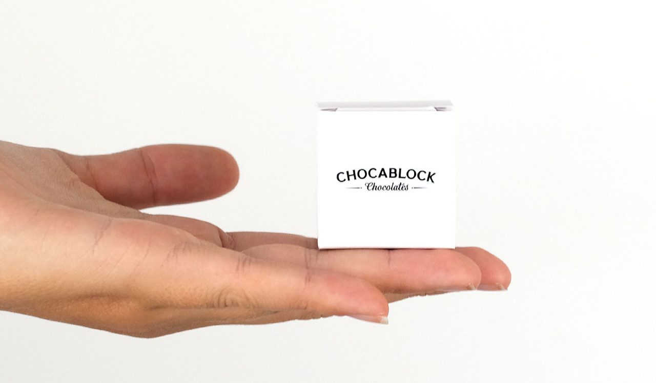 Model holding product for size comparison purposes.