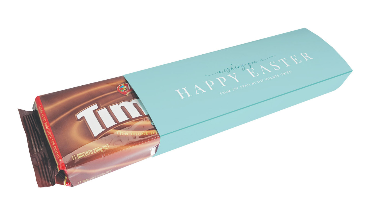 Beautiful Blue Easter Personalised Pack Of TimTams TM
