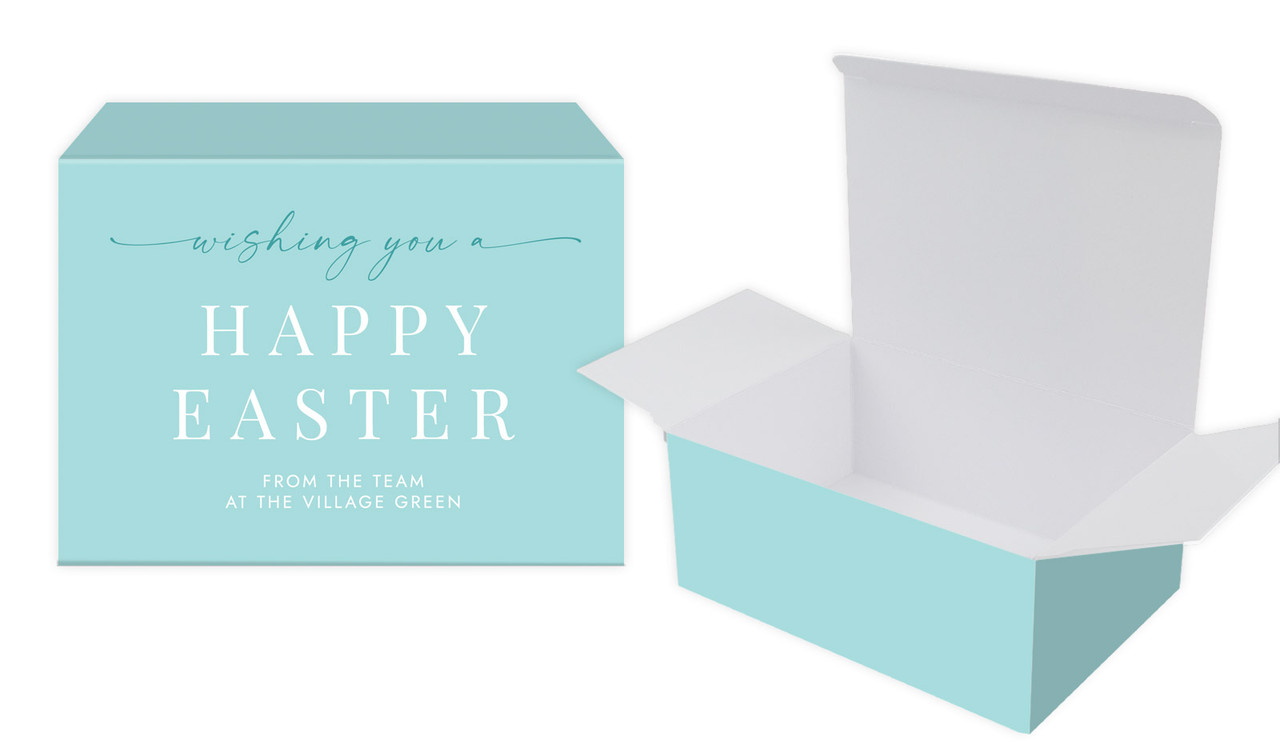 Beautiful Blue Personalised Easter Tuck Gift Box