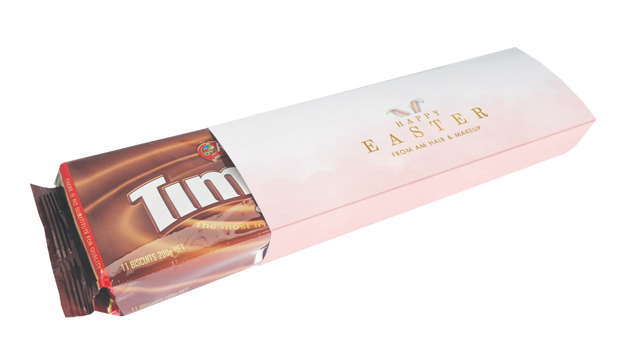 Blush Bunny Ears Easter Personalised Pack Of TimTams TM