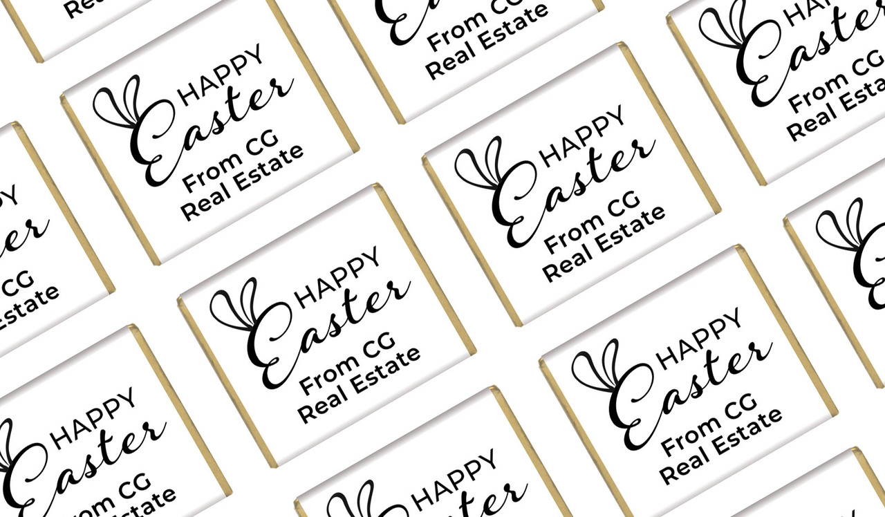 Fun Font Easter Personalised Mini Chocolates