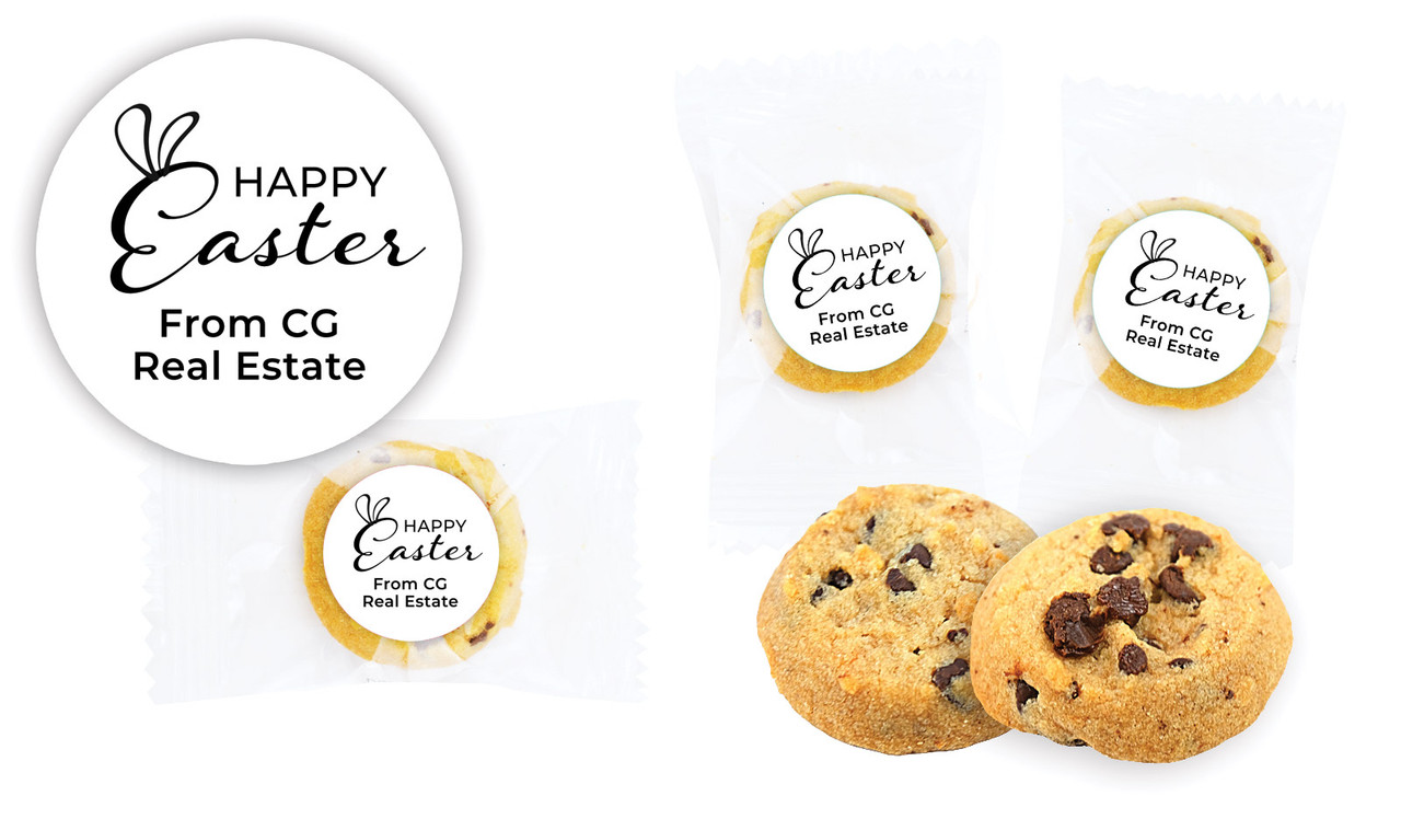 Fun Font Easter Personalised Bite-Size Cookie 5g