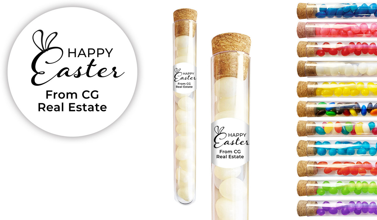 Fun Font Easter Personalised Test Tubes