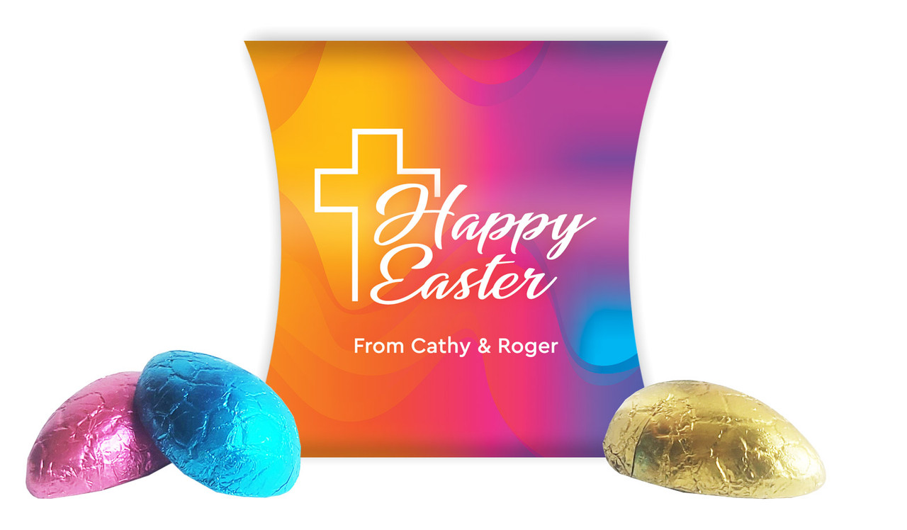 Radiant Religious Easter Pillow Box