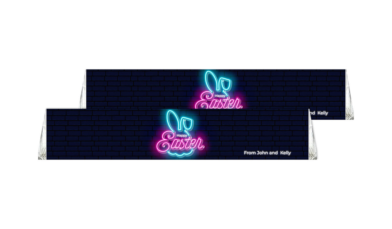 Neon Personalised Easter Toblerone Bars 50g