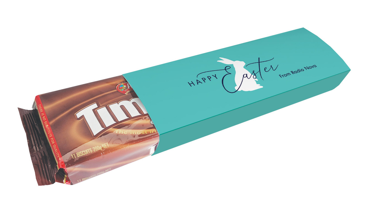 Turquoise Easter Personalised Pack Of TimTams TM