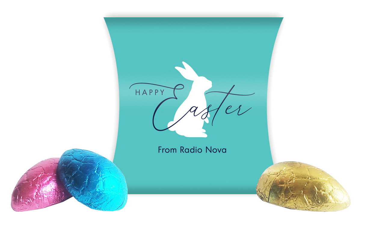 Turquoise Easter Pillow Box
