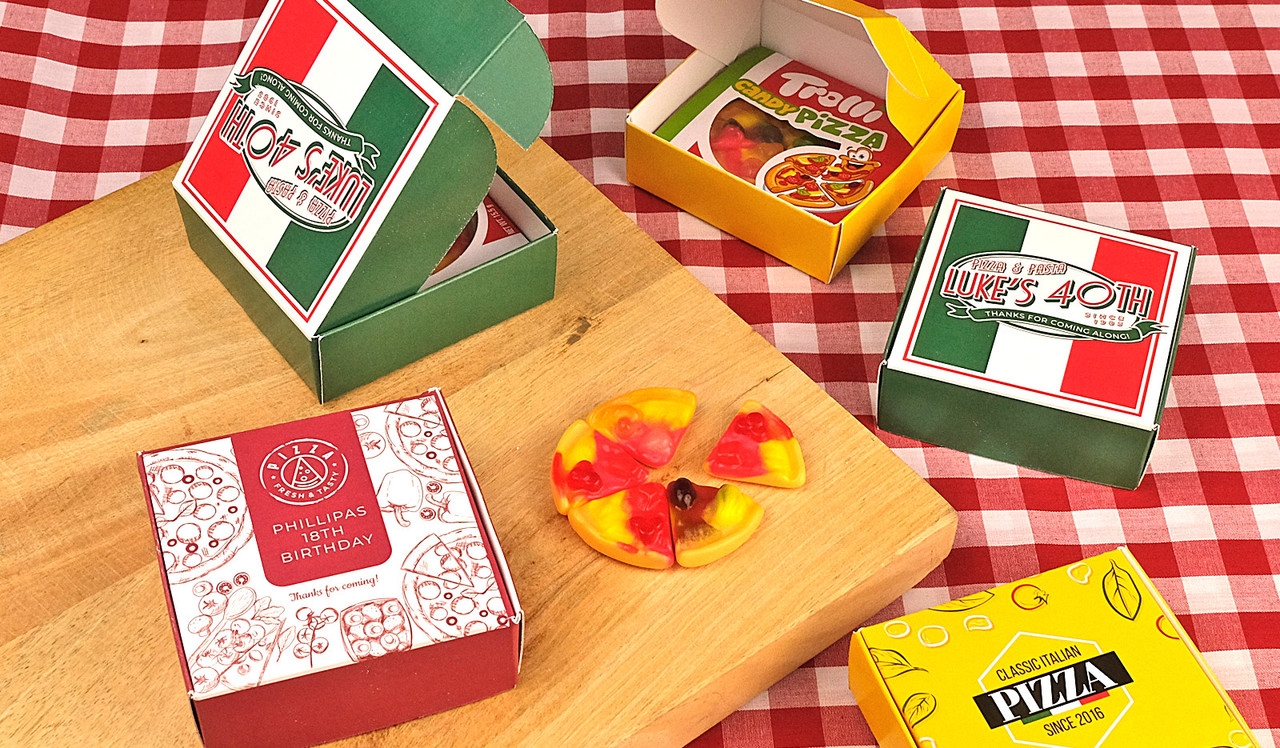Green Custom Pizza Box