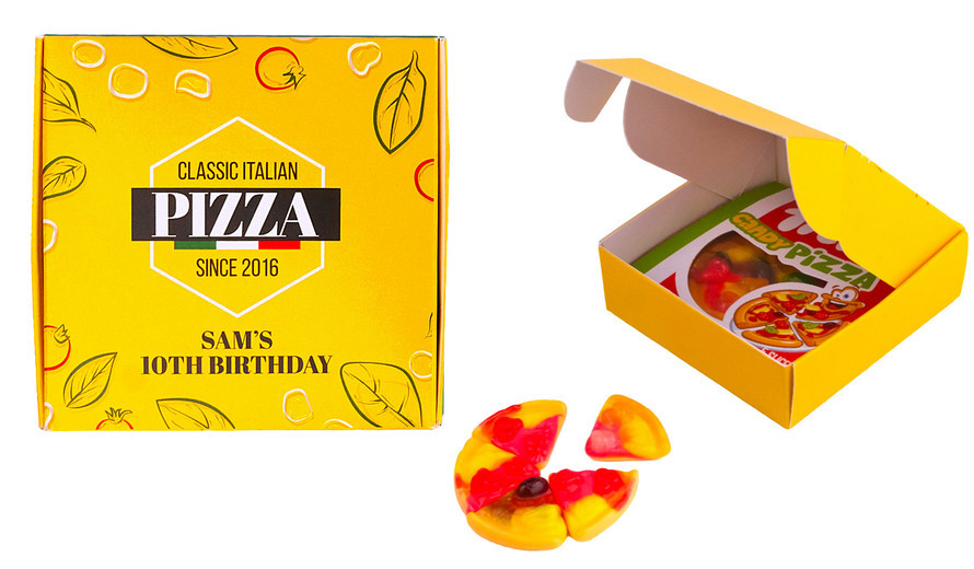 Yell version of our pizza boxes