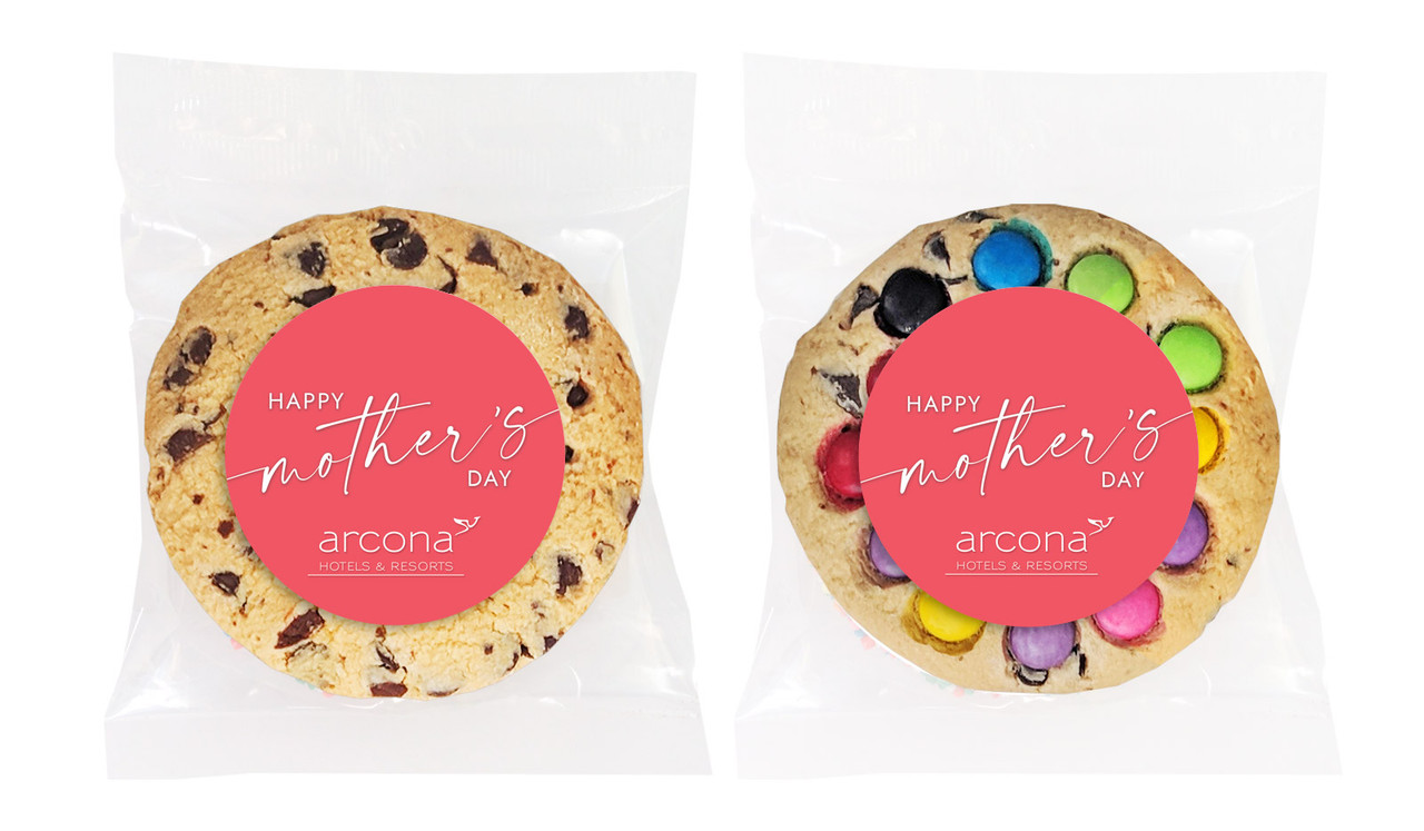 Watermelon Pink Mother's Day Personalised Day Cookie