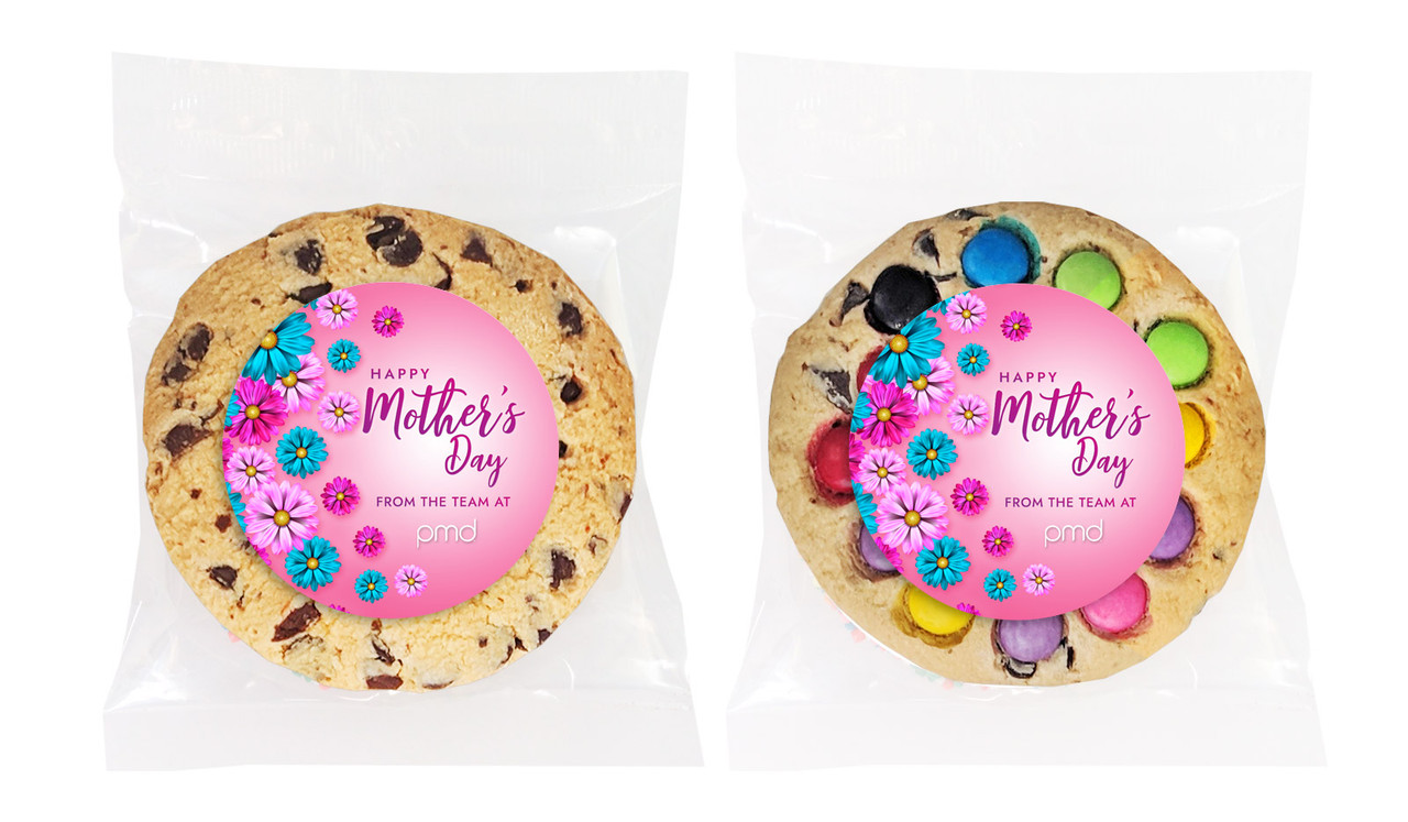 Gerberas Mother's Day Personalised Day Cookie