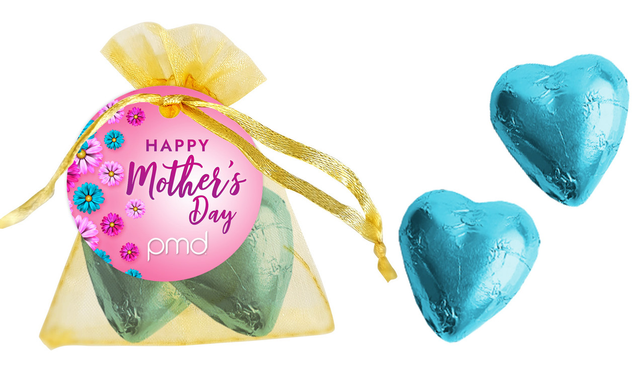 Gerberas Mother's Day Organza Bag