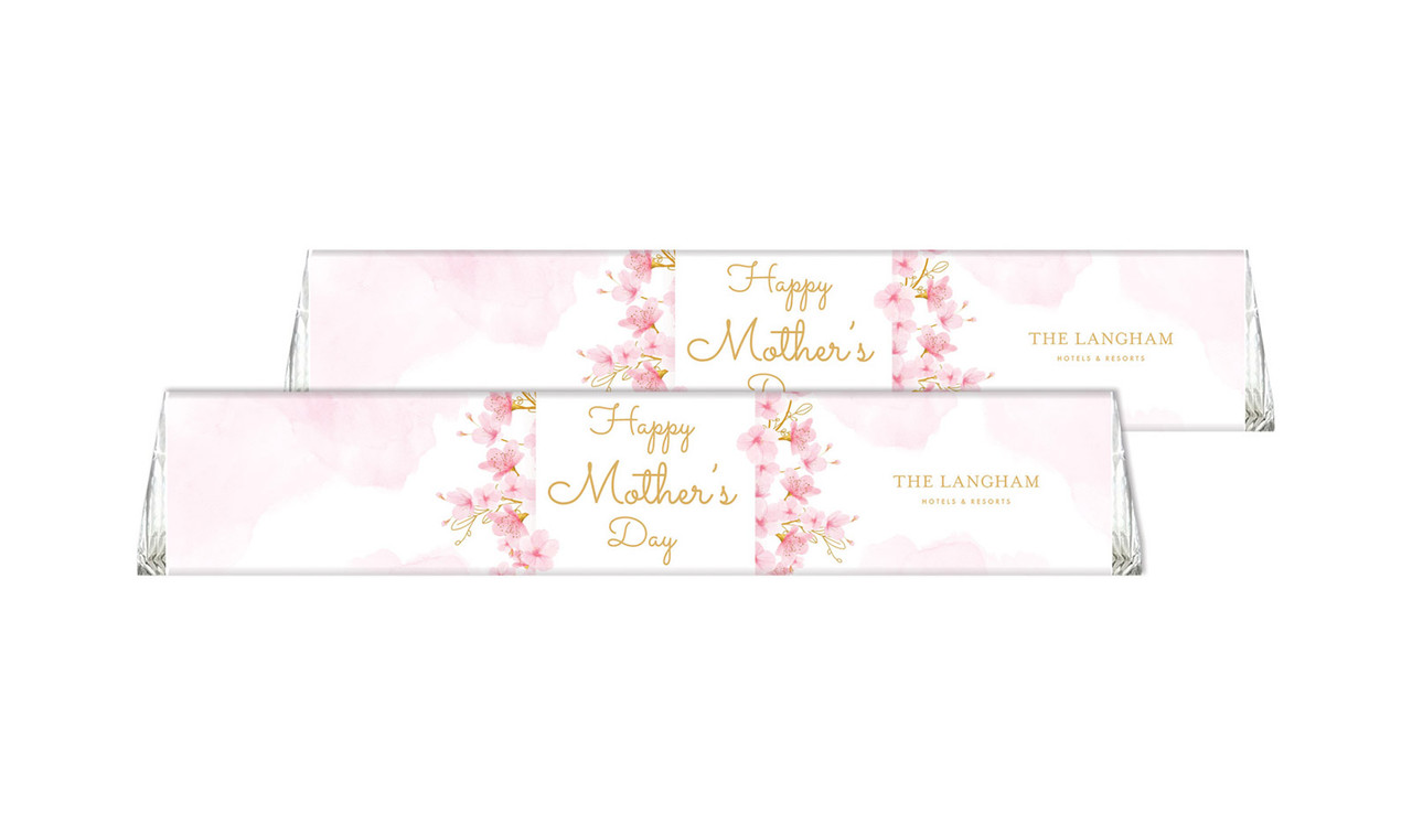 Beautiful Blossoms Personalised Toblerone Mother's Day Chocolates 50g