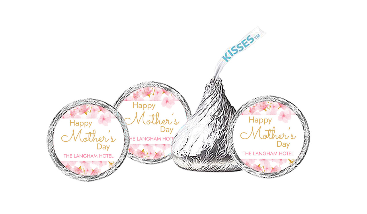 Beautiful Blossoms Mothers Day Personalised Hersheys Kisses