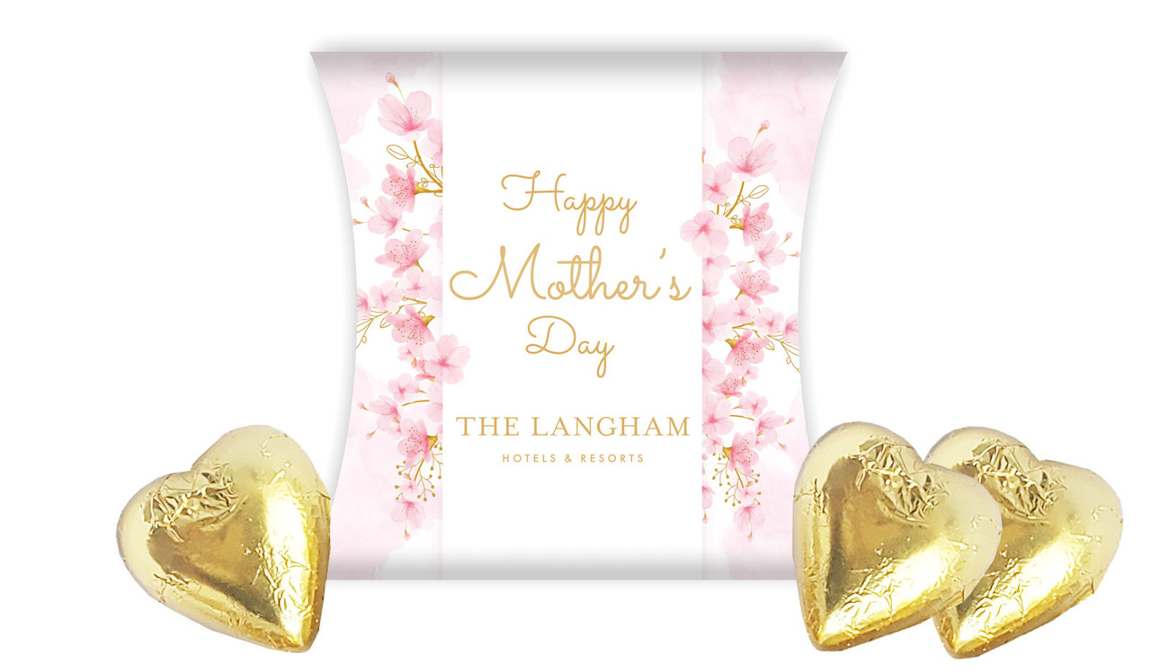 Beautiful Blossoms Mothers Day Personalised Pillow Boxes