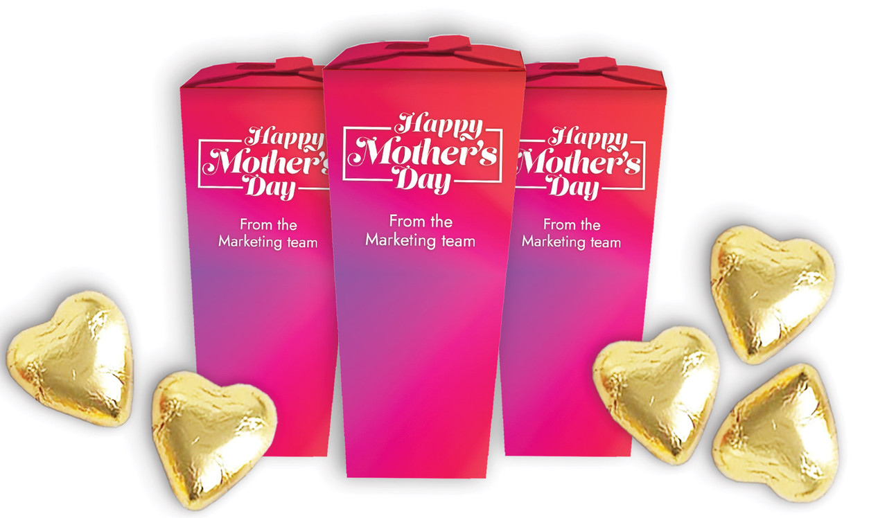 Pink And Purple Mothers Day Personalised Chocaboxes