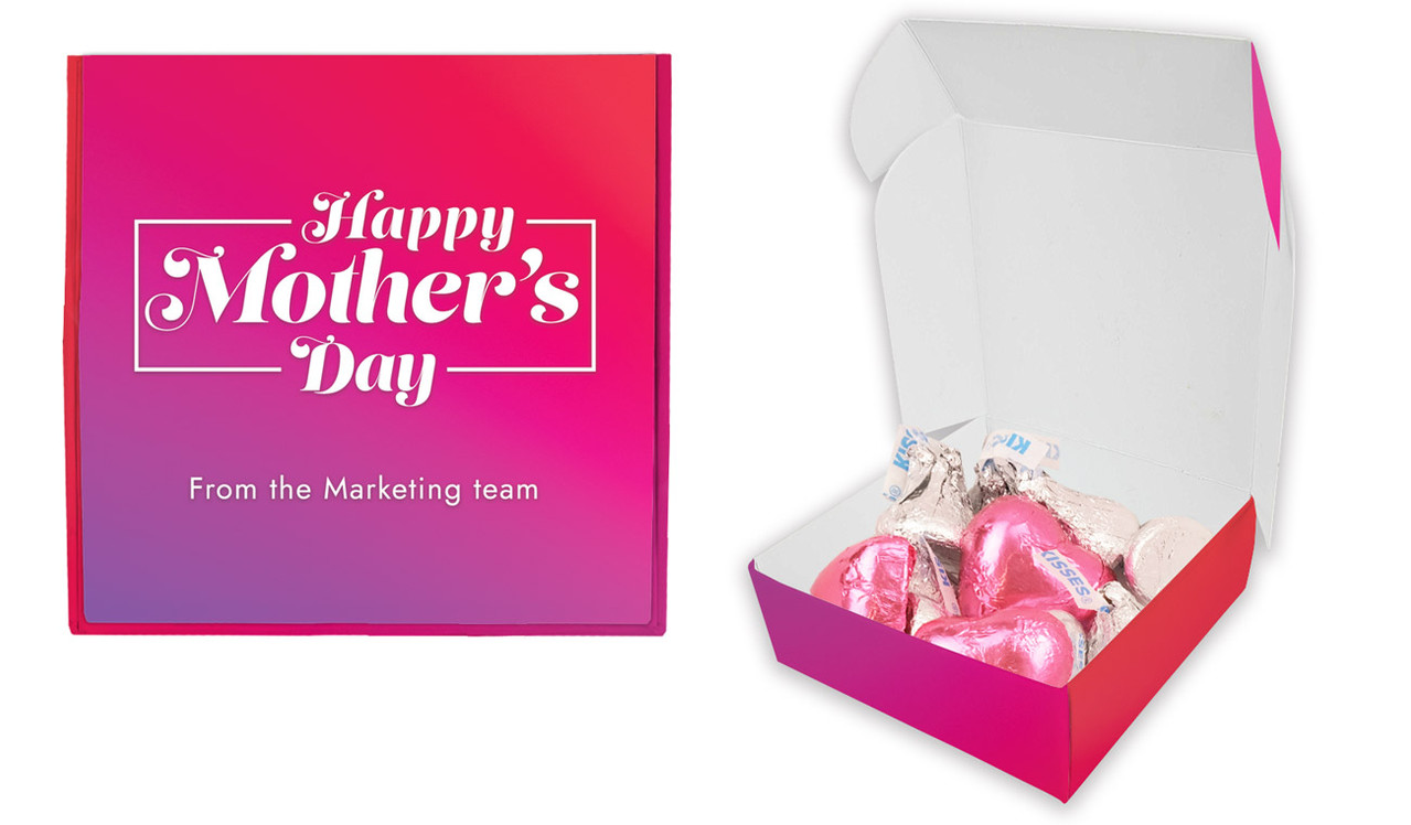 Pink And Purple Mother's Day Hugs And Kisses Box