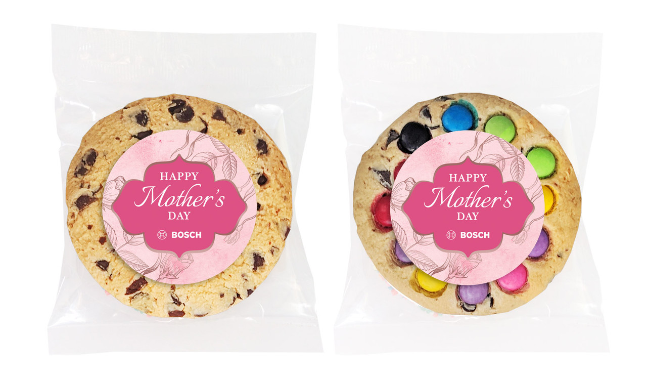Rose Gold And Pink Mother's Day Personalised Day Cookie