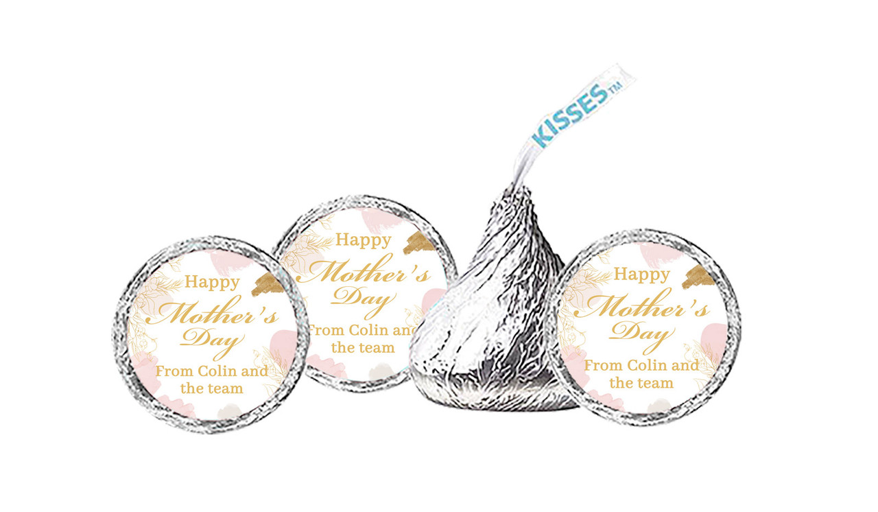 Watercolour Mothers Day Personalised Hersheys Kisses