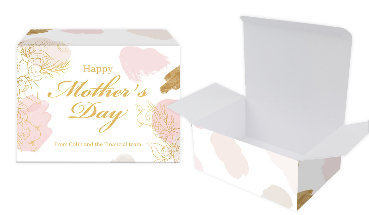 Watercolour Mothers Day Personalised Tuck Gift Box