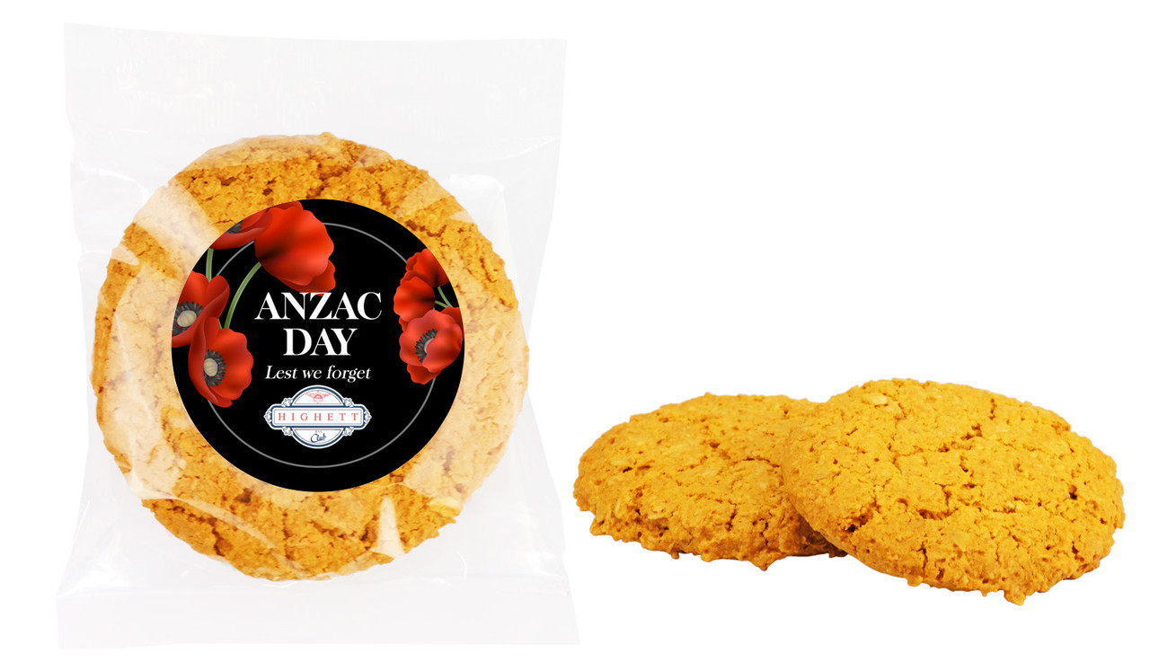 Corporate Branded Anzac Biscuit