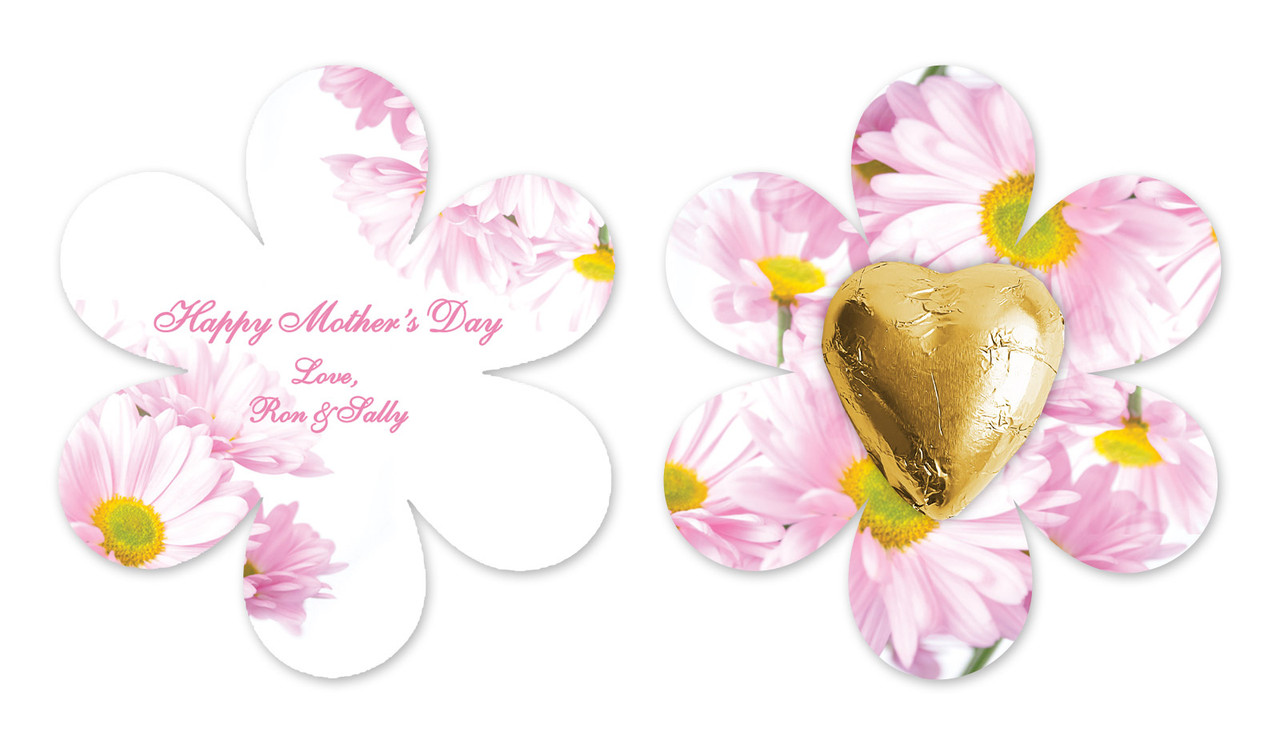 Pink Daisies Mother's Day Flower Card