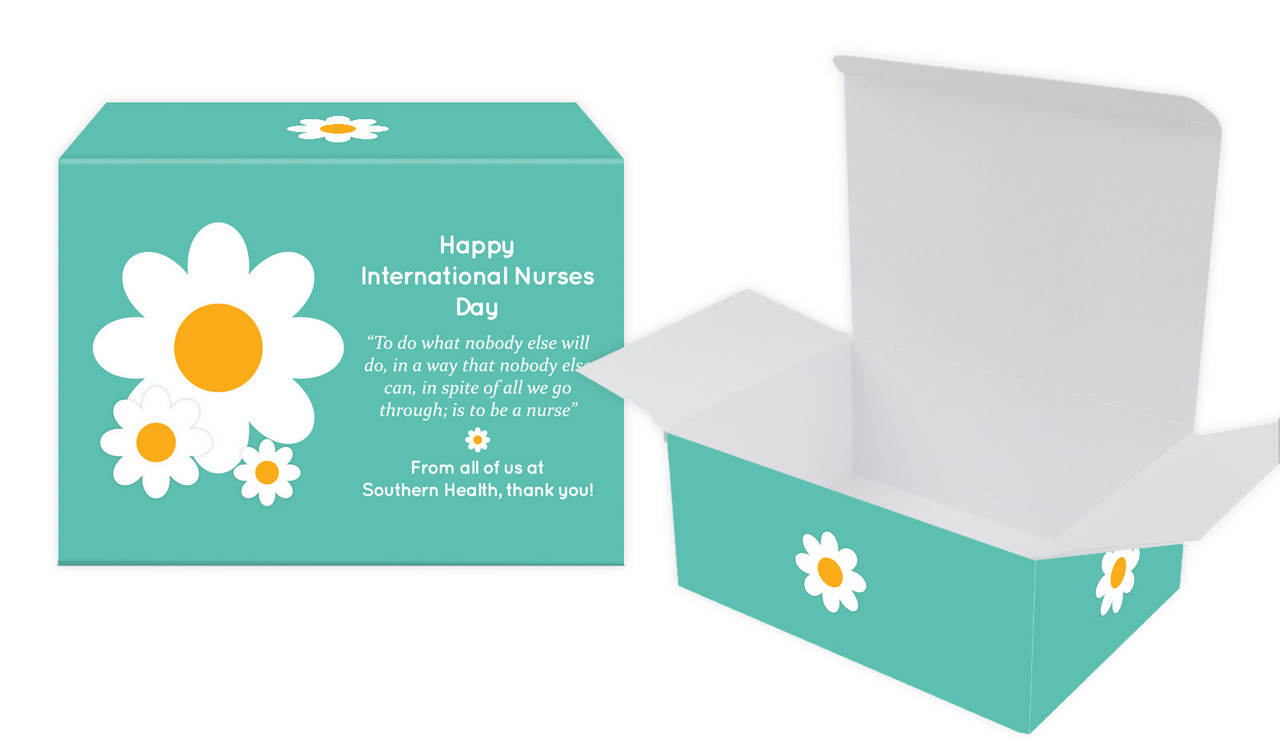 Daisy International Nurses Day Personalised Tuck Gift Box