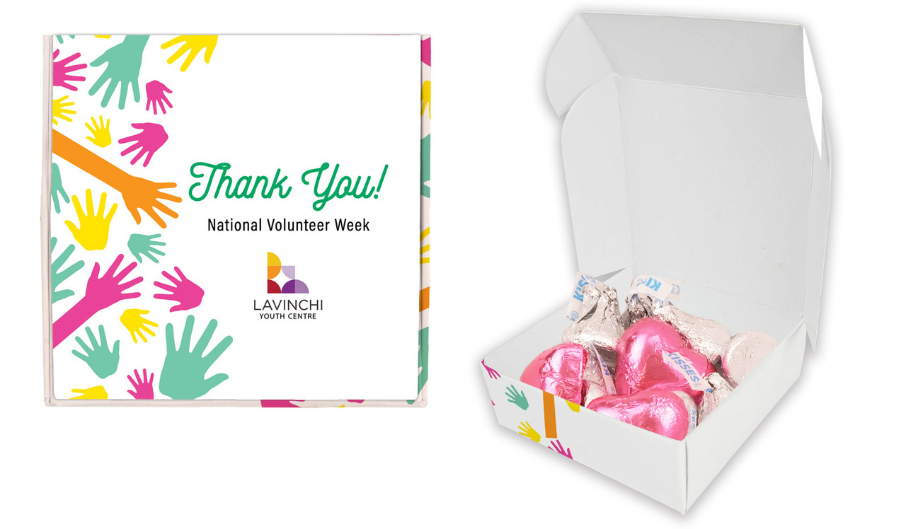 Helping Hands Volunteer Week Hugs And Kisses Box