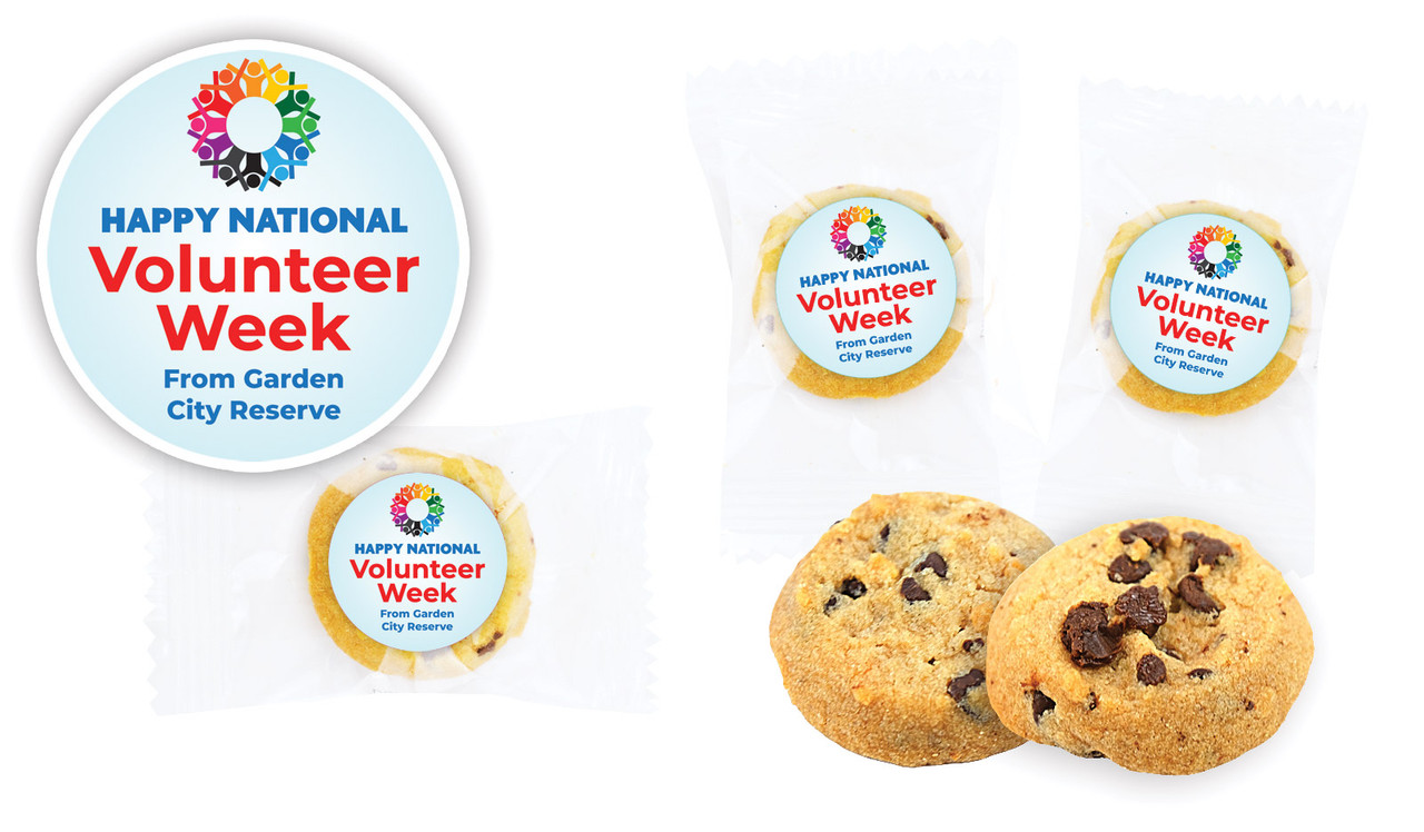 Rainbow Peoples National Volunteer Week Bite-Size Cookie 5g