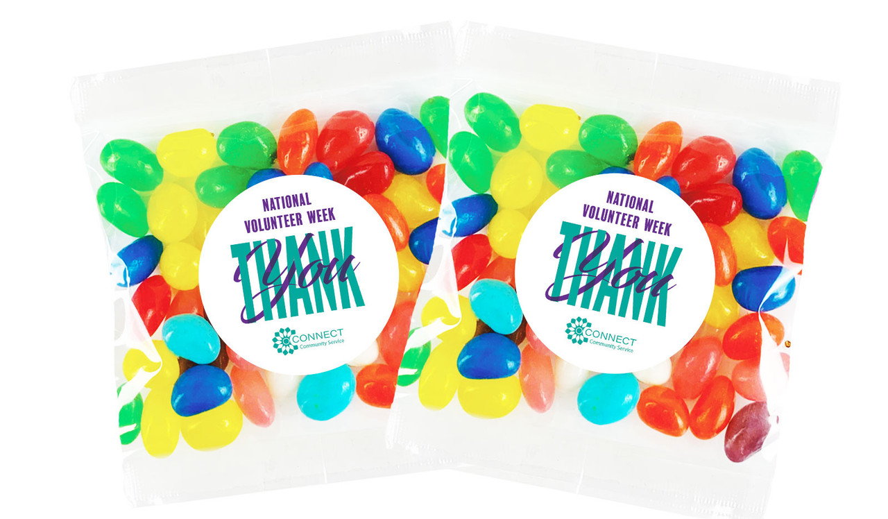 Thank You National Volunteer Week Personalised Lolly Bag